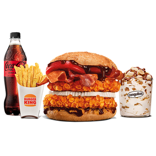 Menú Completo Grand Whiskey BBQ (2 Pollos)