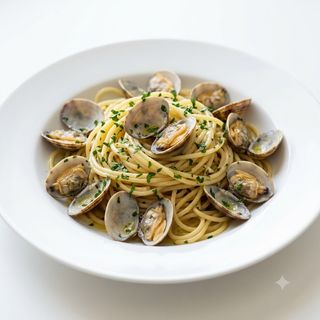 Espaguetis "Alle Vongole"