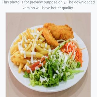 Crispy Chicken Prato