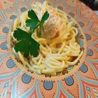 Sacchetti de queso y pera