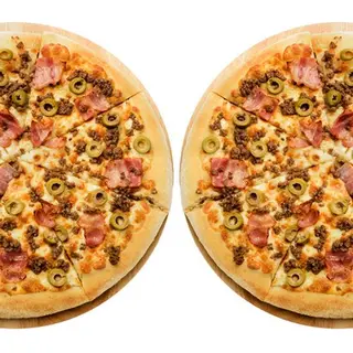 2 Pizzas Medianas Crea Tu Pizza 