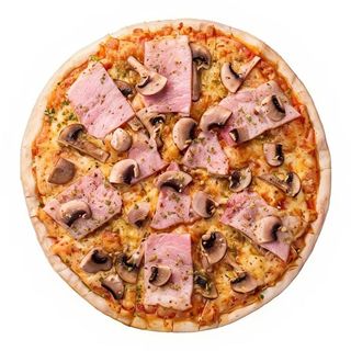 Pizza Jamon Y Champiñones (35 Cm.)