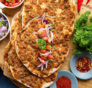 Lahmacun de solo carne