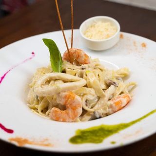 Tagliatelles Aux Fruits De Mer