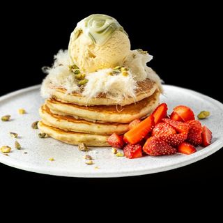 Pancakes À La Pistache