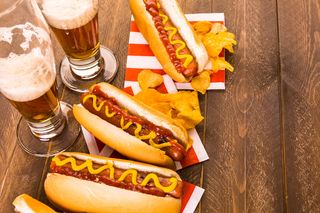 Hot dog ammericano a roma