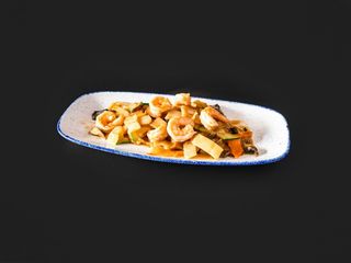 A28 Gamberi funghi & bambu