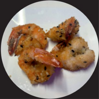 12 Langostinos Con Pan Rallado Japones (8Uds.)