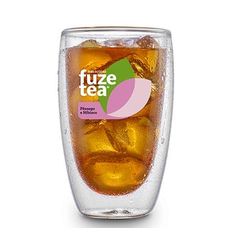 Fuze Tea Pêssego Hibisco Zero Açúcar Pequeno