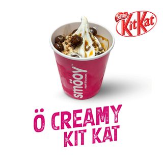 Ö Creamy KIT KAT