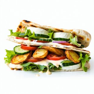 Вегетариански сандвич с моцарела (400г)