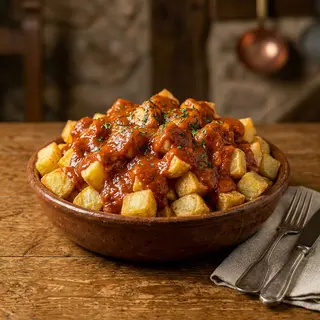 Patatas Bravas (Ración)