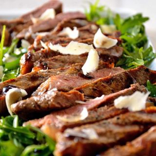 Sliced Beef With Rocket