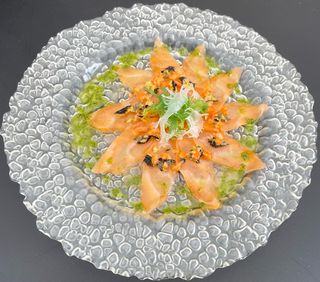 Carpaccio salmone e avocado