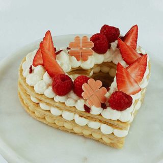 Tarta de San Valentín Hojaldre