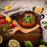 სოკოს ჩაშუშული კეცზე