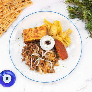 Plato combinado griego