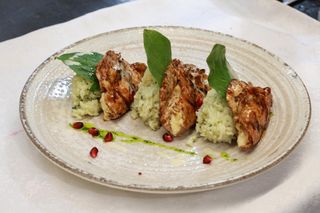 Филе с кусочками телятины