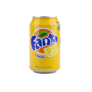Fanta Limón lata 330ml.