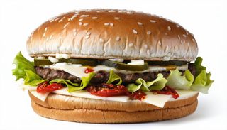 Veggy burger emporio