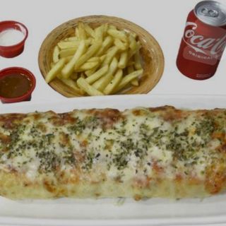 Menú 1 Durum Vip Especial Seekh Kebab (XXL)