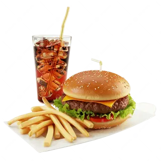 Package Burgers Folie