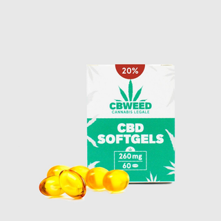 Cápsulas de CBD 20% - 60 uni