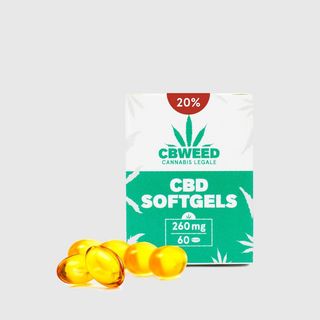 Cápsulas de CBD 20% - 60 uni
