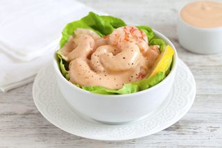 Z008 Gambero con salsa rosa