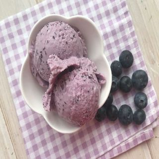 Helado De Arándanos Sin Azúcar (2 A 3 Raciones)