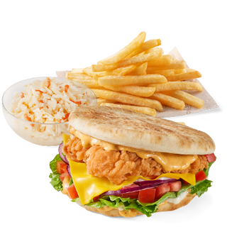 Zestaw Curry Naan Burger