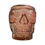 Bicchiere teschio rosa