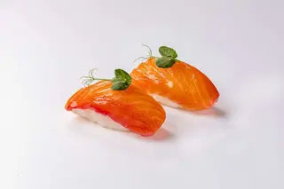 Red velvet salmon