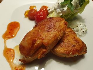 Piept de pui la tigaie 