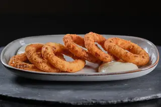 Aros de Cebola Frita