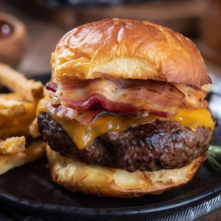 Hamburguesa Cheese Bacon