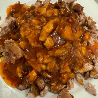 Cerdo Asado Con Salsa De Jengibre