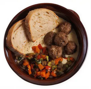 Hummus completo 