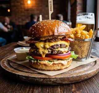 Black Angus Burger