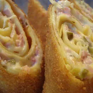 Блины с ветчиной