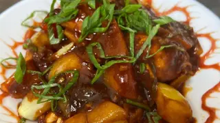 Veg chilly momo