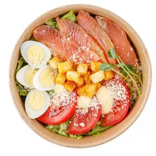 Салат Цезар із лососем 260 г