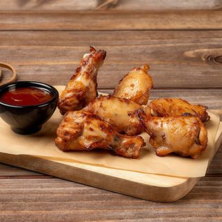 Alitas de pollo barbacoa