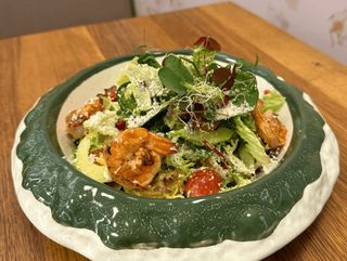 Салат з креветками (250g)