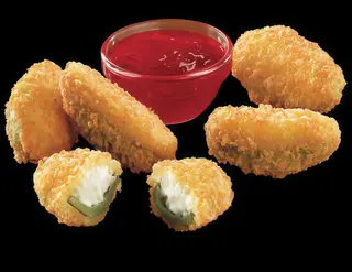Kickers con jalapeños