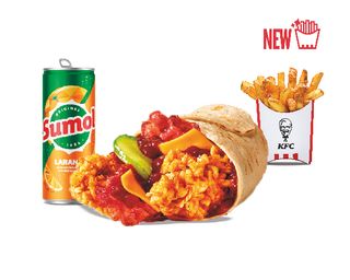 Menu Wrap Kentucky BBQ