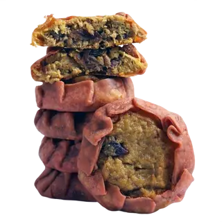 Queijada de Frango com Chutney de Cebola Roxa