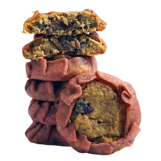 Queijada de Frango com Chutney de Cebola Roxa