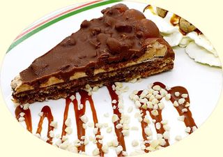 Tarta  Toblerone (apta para celiacos)