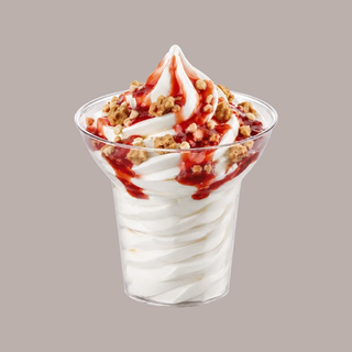 Bicchiere di yogurt